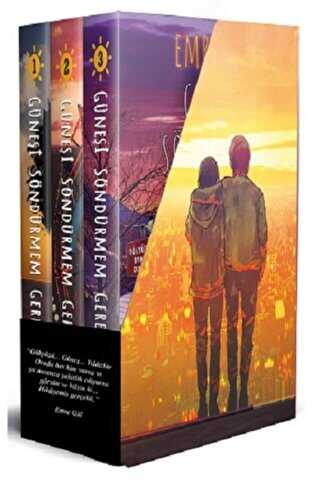 Güneşi Söndürmem Gerek Serisi Set 3 Kitap - Roman | Avrupa Kitabevi