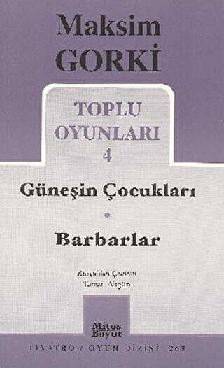 Güneşin Çocukları - Barbarlar Toplu Oyunları 4 - Senaryo Kitapları | Avrupa Kitabevi