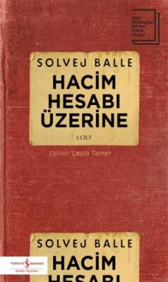 Hacim Hesabı Üzerine - 1. Cilt - Roman | Avrupa Kitabevi