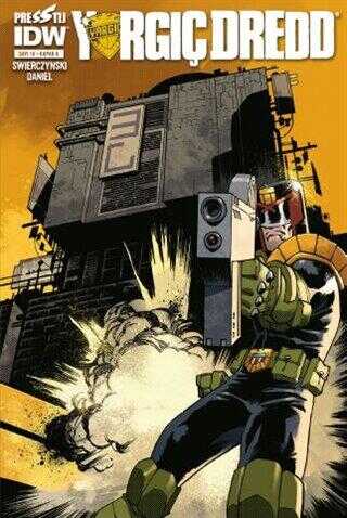 Yargıç Dredd Sayı 10 Kapak A - Çizgi Roman Kitapları | Avrupa Kitabevi