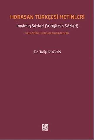 Horasan Türkçesi Metinleri - Araştıma ve İnceleme Kitapları | Avrupa Kitabevi