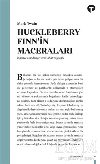 Huckleberry Finn`in Maceraları - Roman | Avrupa Kitabevi