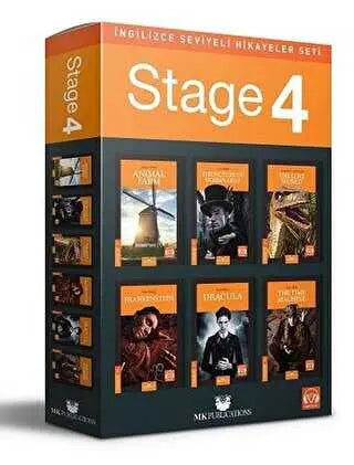 İngilizce Hikaye Seti Stage 4 6 Kitap Takım - İngiliz Edebiyatı | Avrupa Kitabevi