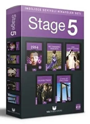 İngilizce Hikaye Seti Stage 5 5 Kitap Takım - İngiliz Edebiyatı | Avrupa Kitabevi