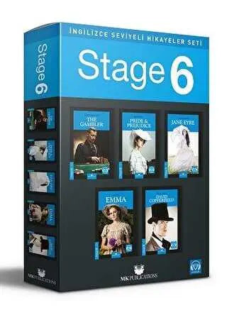 İngilizce Hikaye Seti Stage 6 5 Kitap Takım - İngiliz Edebiyatı | Avrupa Kitabevi