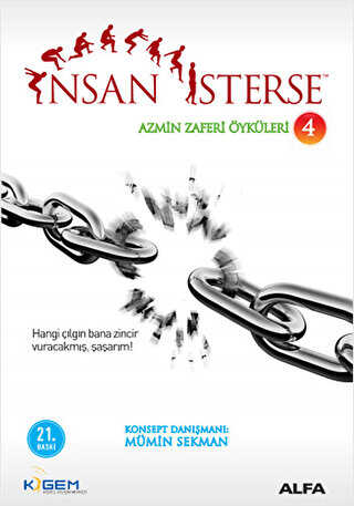 İnsan İsterse - Azmin Zafer Öyküleri 4 - Kişisel Gelişim Kitapları | Avrupa Kitabevi