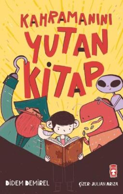 Kahramanını Yutan Kitap - Çocuk Çizgi Roman Kitapları | Avrupa Kitabevi