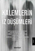 Kalemlerin İz Düşümleri - Öykü Kitapları | Avrupa Kitabevi