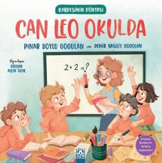 Kardeşimin Dünyası- Can Leo Okulda - Çocuk Çizgi Roman Kitapları | Avrupa Kitabevi