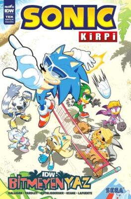 Kirpi Sonic: Bitmeyen Yaz - Çizgi Roman Kitapları | Avrupa Kitabevi