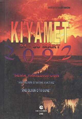 Kıyamet 21 - 30 Mart 2092 -  | Avrupa Kitabevi
