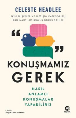 Konuşmamız Gerek: Nasıl Anlamlı Konuşmalar Yapabiliriz - Kişisel Gelişim Kitapları | Avrupa Kitabevi