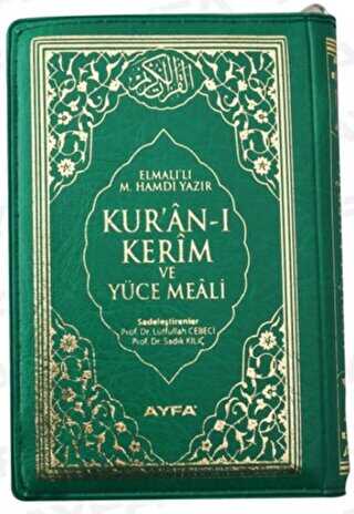 Kuran-ı Kerim ve Yüce Meali Çanta Boy - 2 Renk - Kod 170 - Kuran ve Kuran Üzerine Kitaplar | Avrupa Kitabevi