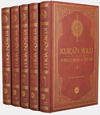 Kur`an Yolu Türkçe Meal ve Tefsir 5 Cilt Takım - Kuran ve Kuran Üzerine Kitaplar | Avrupa Kitabevi