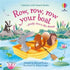 Little Board Books: Row, Row, Row Your Boat - Hikayeler | Avrupa Kitabevi