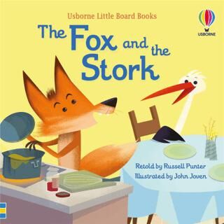 Little Board Books: The Fox and the Stork - Hikayeler | Avrupa Kitabevi