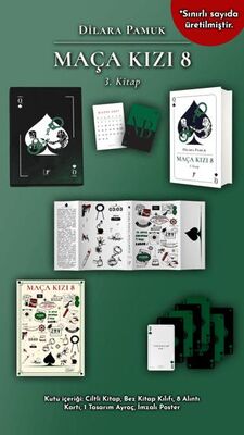 Maça Kızı 8 - 3. Kitap Kutulu Set - Roman | Avrupa Kitabevi