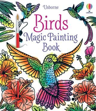 Magic Painting Books: Birds - Hikayeler | Avrupa Kitabevi