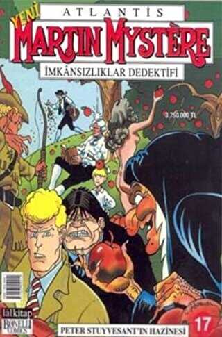 Martin Mystere İmkansızlıklar Dedektifi Peter Stuyvesant’ın Hazinesi Sayı: 17 - Çizgi Roman Kitapları | Avrupa Kitabevi