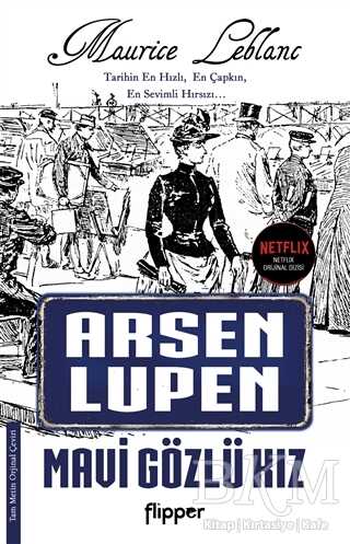 Mavi Gözlü Kız - Arsen Lüpen - Roman | Avrupa Kitabevi