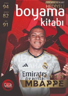 Mbappe Boyama Kitabı - Çocuk Boyama Kitapları | Avrupa Kitabevi