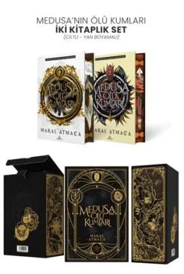 Medusa`nın Ölü Kumları İki Kitaplık Set Ciltli Özel Baskı - Roman | Avrupa Kitabevi