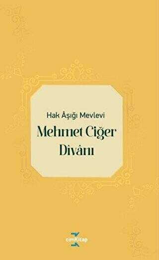 Mehmet Ciğer Divanı - Şiir Kitapları | Avrupa Kitabevi