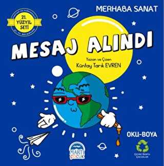 Merhaba Sanat - Mesaj Alındı - Çocuk Boyama Kitapları | Avrupa Kitabevi