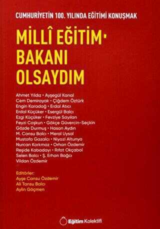 Milli Eğitim Bakanı Olsaydım - Anlatı Kitapları | Avrupa Kitabevi