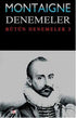 Montaigne Denemeler - Bütün Denemeler - 3 - Denemeler | Avrupa Kitabevi