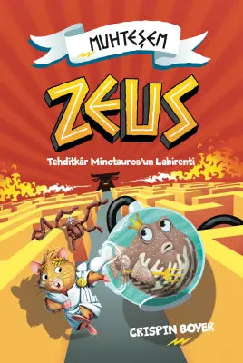 Muhteşem Zeus: Tehditkar Minotauros`un Labirenti - Çocuk Çizgi Roman Kitapları | Avrupa Kitabevi