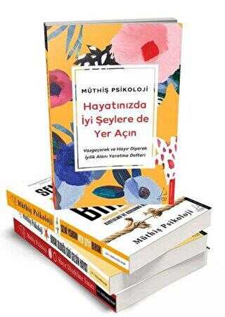 Müthiş Psikoloji 3 Kitap Set Defter Hediyeli - Kişisel Gelişim Kitapları | Avrupa Kitabevi