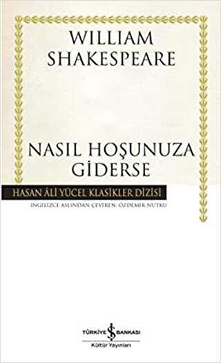 Nasıl Hoşunuza Giderse - İngiliz Edebiyatı | Avrupa Kitabevi