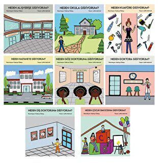 Neden? Serisi 8 Kitap Kutulu Takım - Hikayeler | Avrupa Kitabevi