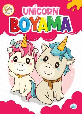 Neşeli Unicorn Boyama - Çocuk Boyama Kitapları | Avrupa Kitabevi