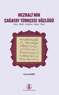 Nezrali`nin Çağatay Türkçesi Sözlüğü - Sözlükler | Avrupa Kitabevi