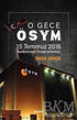 O Gece ÖSYM - Anı Mektup ve Günlük Kitapları | Avrupa Kitabevi