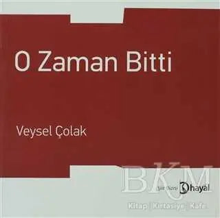 O Zaman Bitti - Şiir Kitapları | Avrupa Kitabevi