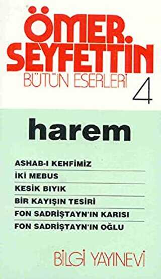Ömer Seyfettin - Bütün Eserleri 4 - Türk Edebiyatı Romanları | Avrupa Kitabevi