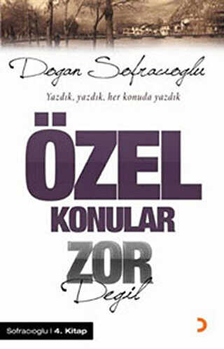 Özel Konular Zor Değil - Anı Mektup ve Günlük Kitapları | Avrupa Kitabevi