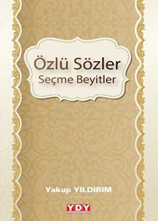 Özlü Sözler Seçme Beyitler - Antoloji Kitapları | Avrupa Kitabevi