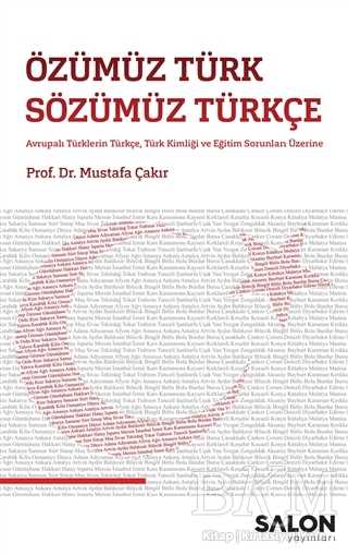 Özümüz Türk Sözümüz Türkçe - Kültür Tarihi Kitapları | Avrupa Kitabevi