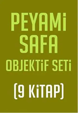 Peyami Safa Objektif Seti 8 Kitap - Roman | Avrupa Kitabevi