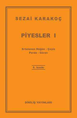 Piyesler 1 - Senaryo Kitapları | Avrupa Kitabevi