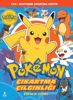 Pokemon - Pikachu Çıkartma Çılgınlığı Etkinlik Kitabı - Etkinlik Kitapları | Avrupa Kitabevi