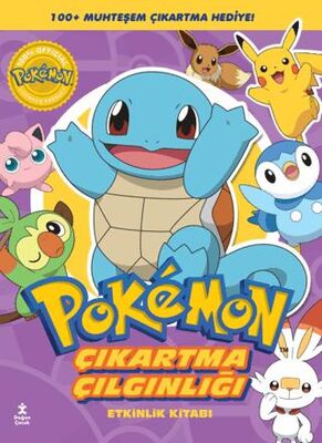 Pokemon - Squirtle Çıkartma Çılgınlığı Etkinlik Kitabı - Etkinlik Kitapları | Avrupa Kitabevi