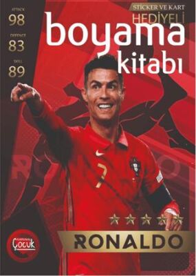 Ronaldo Boyama Kitabı - Çocuk Boyama Kitapları | Avrupa Kitabevi