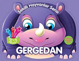 Gergedan - Çocuk Boyama Kitapları | Avrupa Kitabevi