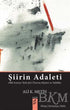 Şiirin Adaleti - Eleştiri İnceleme ve Kuram Kitapları | Avrupa Kitabevi