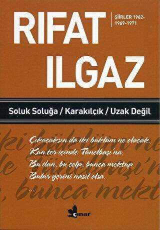 Soluk Soluğa Karakılçık Uzak Değil - Şiirler 1962-1969-1971 - Türk Edebiyatı Romanları | Avrupa Kitabevi